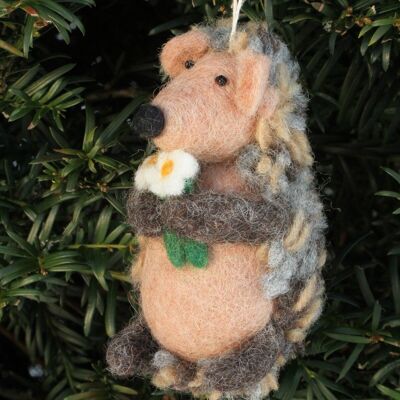 Holly The Hedgehog Decoration - One Colour