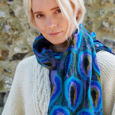 Peacock Scarf - Scarf