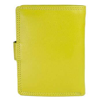 Portefeuille en cuir pour femme Ken Portefeuille pour homme avec compartiment à monnaie RFID 6