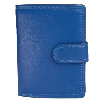 Portefeuille en cuir pour femme Ken Portefeuille pour homme avec compartiment à monnaie RFID 33