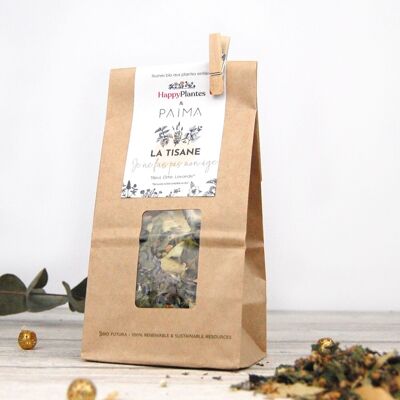 Anti-wrinkle herbal tea - organic plant infusion