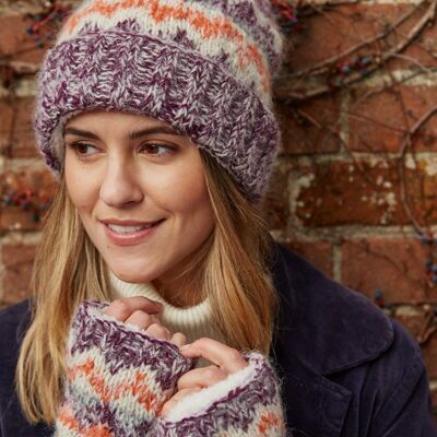 Totnes Handwarmer Damson - One Colour