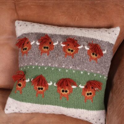 Herd Of Highland Cow Cushion - One Colour
