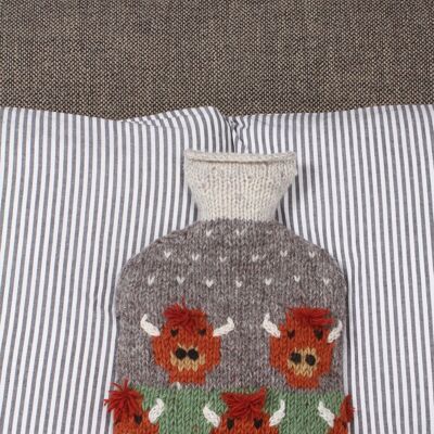 Herd Of Highland Cow Hot Water Bottle - One Colour