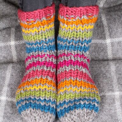 Hexham Sofa Sock Grey - Socks