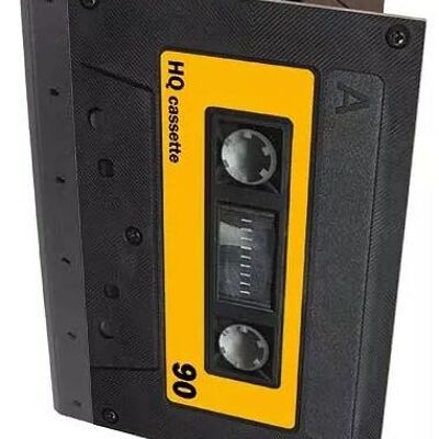 Clip folder - cassette made of wood