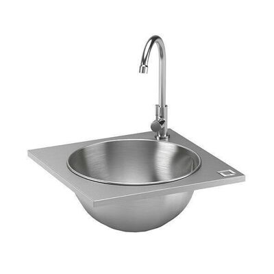 Wet Inox: Küchenspüle mit Wasserhahn