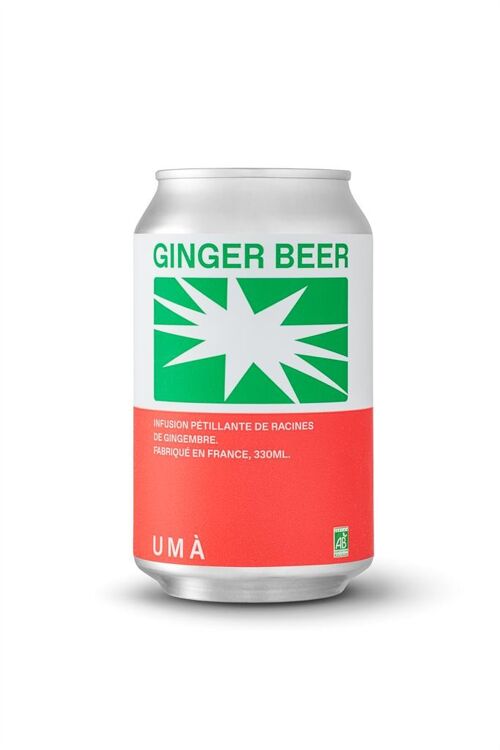 Ginger beer bio - canette 12x33cl