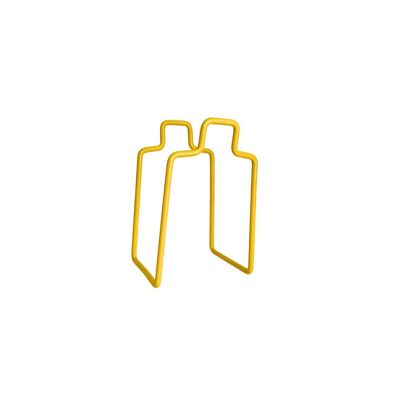 Porta miniature KASKINEN giallo