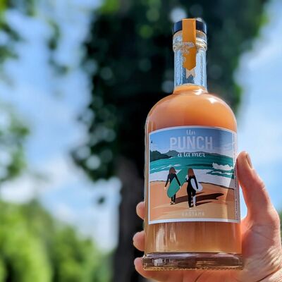 Rum-based punch "A punch at the sea" - 13%