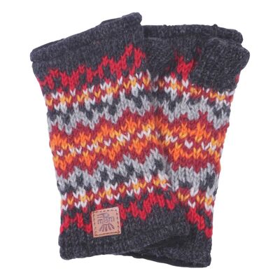 Shetland Handwarmer - Charcoal