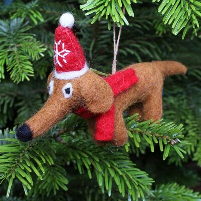 Steven The Sausage Dog Decoration - Decoration