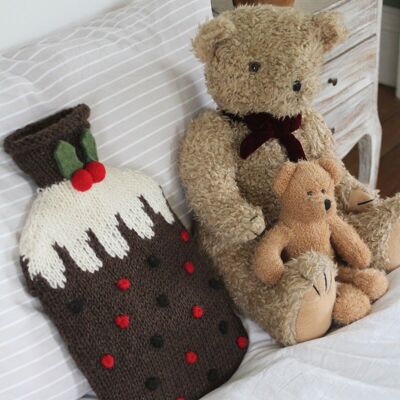 Pudding Hot Water Bottle - One Colour