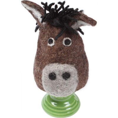 Dennis The Donkey Egg Cosy - One Colour