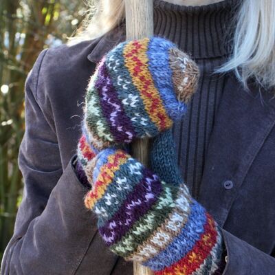 Elveden  Lined Mittens - One Colour