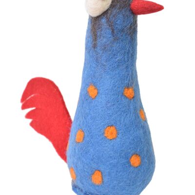Funky Chicken Blue - One Colour