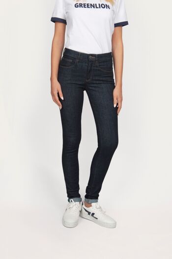 Victoria Sunset – Jeans slim bleu éco responsable 2