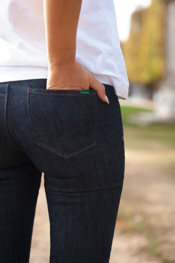 Victoria Sunset – Jeans slim bleu éco responsable 6