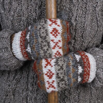 Finisterre Lined Mittens - Grey