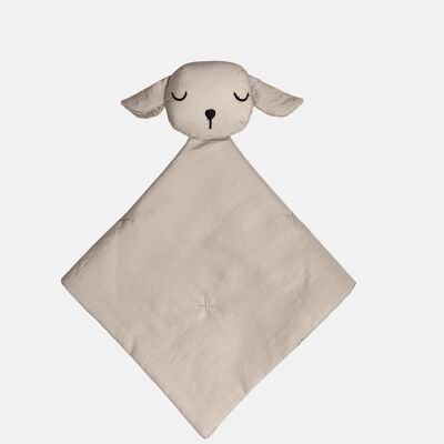 DOU DOU: Das Kuscheltier mit der Doudou-Decke – Beige Farbe – Lovely Lamb – Luftig – 7AM BABY – Baumwollkollektion