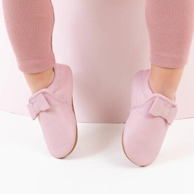 Baby first steps slippers in soft leather "Lalla"