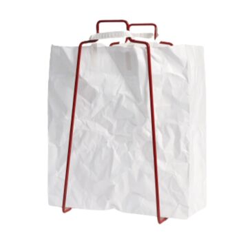 Porte-sacs en papier HELSINKI rouge rubis 1