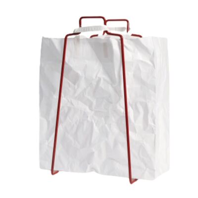 Porte-sacs en papier HELSINKI rouge rubis