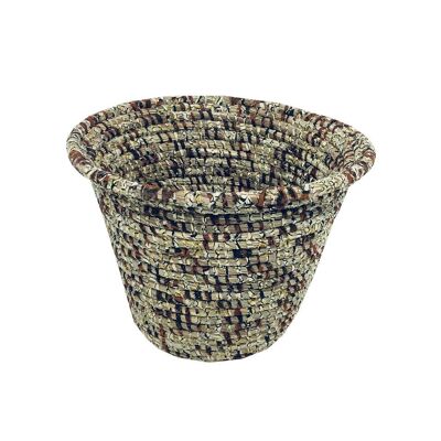 Galou - Taupe wax paper basket