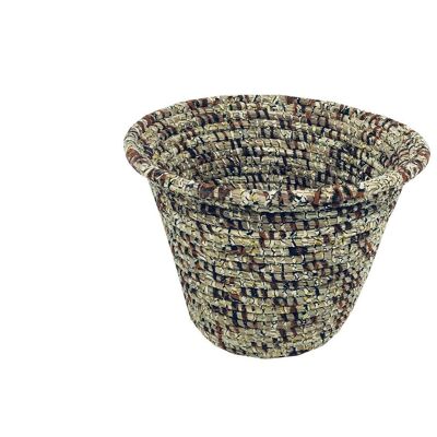 Galou - Taupe wax paper basket