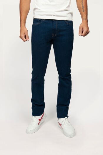 Serengeti Smooth - Jeans ajusté bleu éco-responsable 3