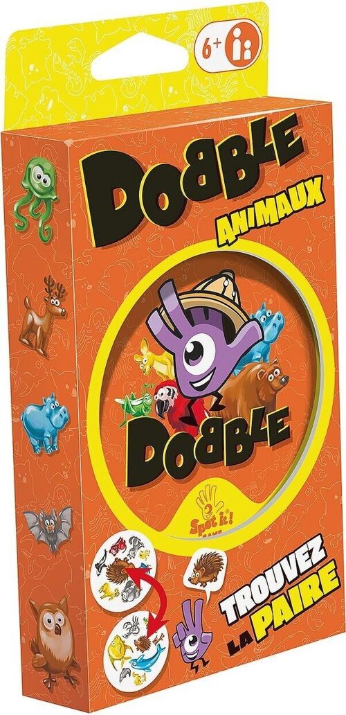 ASMODEE - Dobble Animaux sous blister