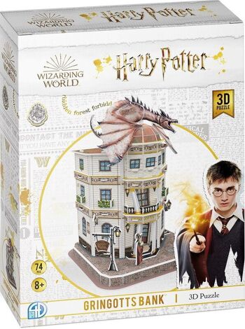 ASMODEE - Puzzle 3D Harry Potter Gringotts 1