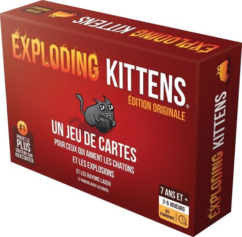 Asmodée Exploding Kittens, Français