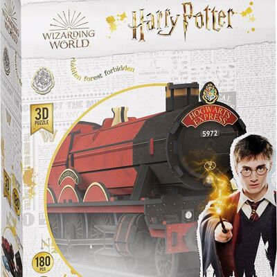 ASMODEE - Puzzle 3D di Harry Potter Hogwarts Express
