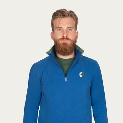 Mawenzi King Blue – Royblaues Sweatshirt aus 100 % Bio-Baumwolle