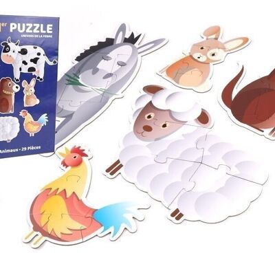 Puzzle Ferme Evolutif