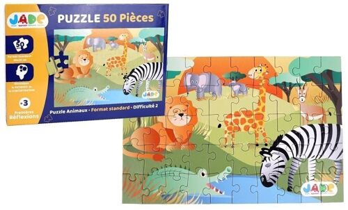 Puzzle Animaux De La Jungle