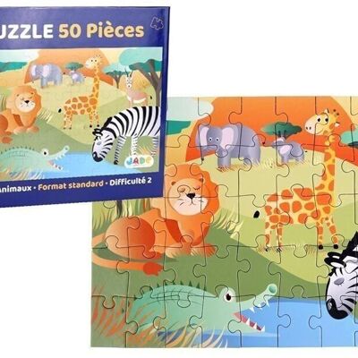 Puzzle Animaux De La Jungle