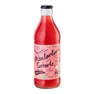 Spritzer de zumo de ruibarbo "Rhubarbera" 0,33l