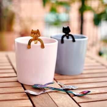 Cuillères à café en forme de chats Coffee & Cats 4
