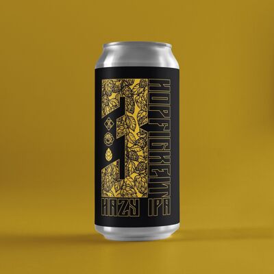Dreihopfigkeit (2023) - Hazy IPA - 0.44L can - Berlin craft beer
