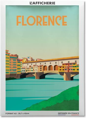 Affiche ville Florence 2