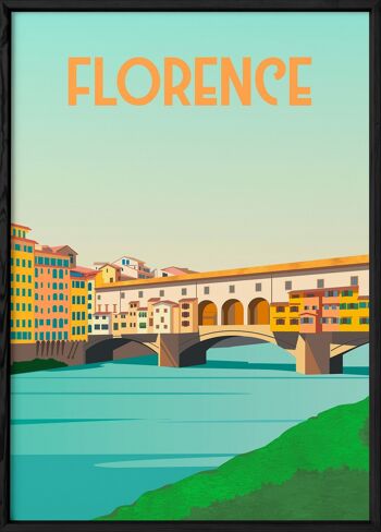 Affiche ville Florence 3