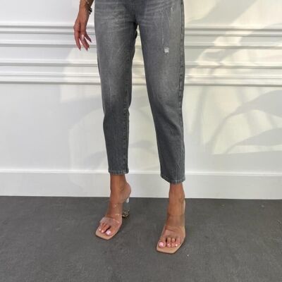 GRAY MOM cut jeans - JUNBY WIDE