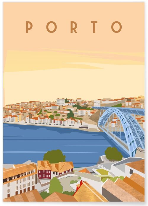 Affiche ville Porto