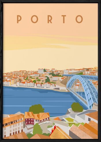 Affiche ville Porto 3