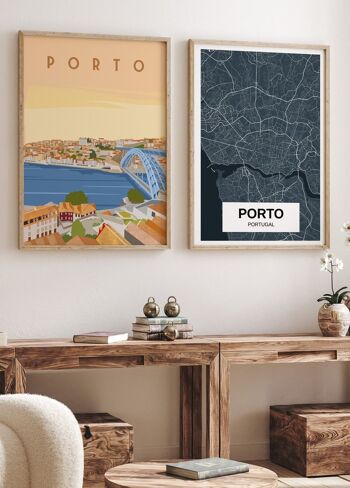 Affiche ville Porto 4
