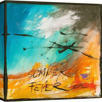 Peinture abstraite : H. Romero, Summer Fever 1