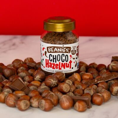 Beanies  50g Choco Hazelnut Flavour instant coffee