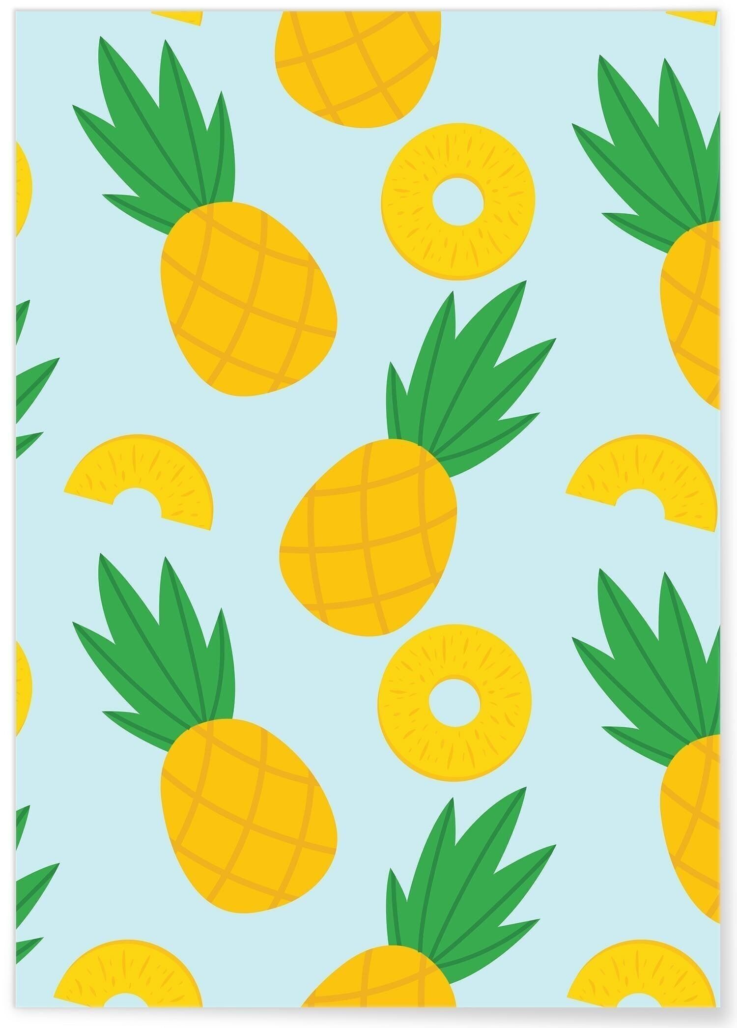 Poster di ananas